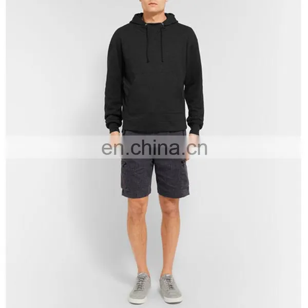 Summer Hot Salea Black and Light-grey Tangleweave Slim-Fit Woven Drawstring Shorts photo-3