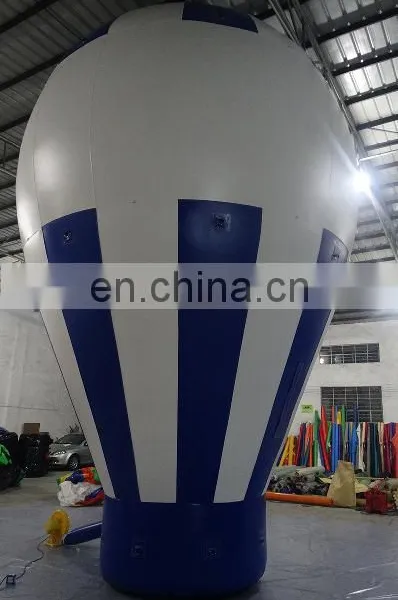 Cheap Giant Advertising Inflatable Rooftop Blue Ground Balloon photo-2