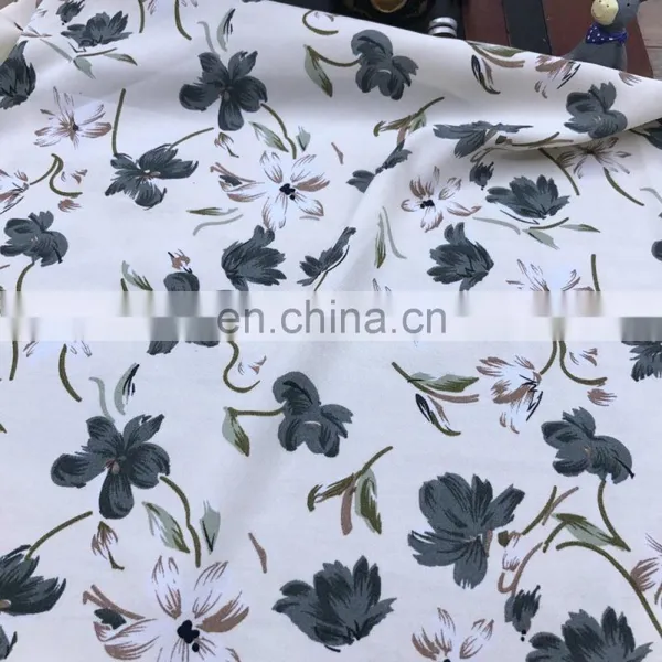 2017 Hot Sale Colorful Polyester Spandex Chiffon Flower Fabric photo-2