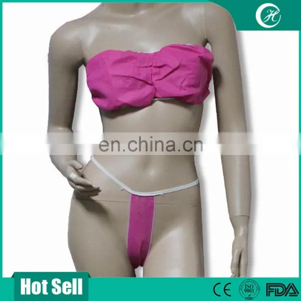 Disposable Ladies Underwear Bra and Panty New Design photo-2
