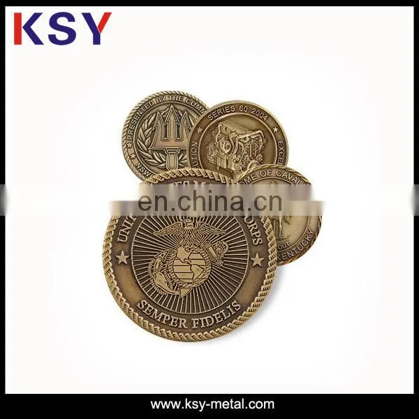 Nickle Free Metal Medal With Brass Plating photo-3