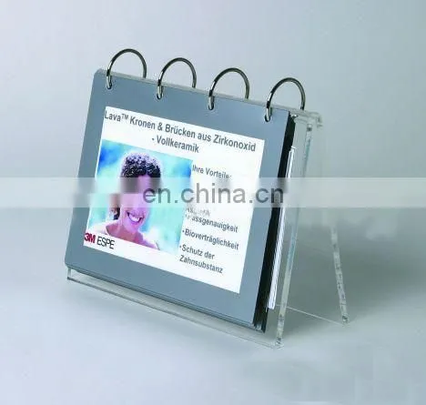 Transparent Plexiglass Latest Acrylic Calendar Stand photo-2