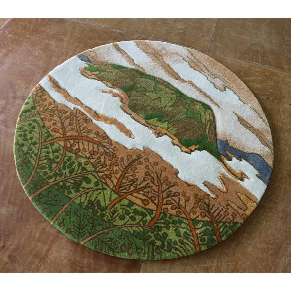 Beautiful Chinese Paintings Tapestry Wall Hanging Rugs For Living Room Decoration photo-3