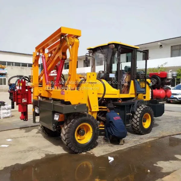 Put line For Guarddrail Small Pile Driving Equipment photo-2