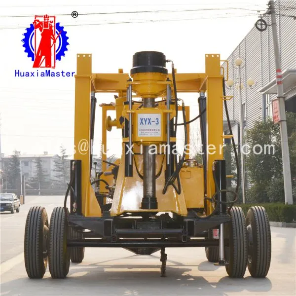 Tricycle Hydraulic Core Drilling Rig Borehole Drilling Zimbabwe Price photo-5