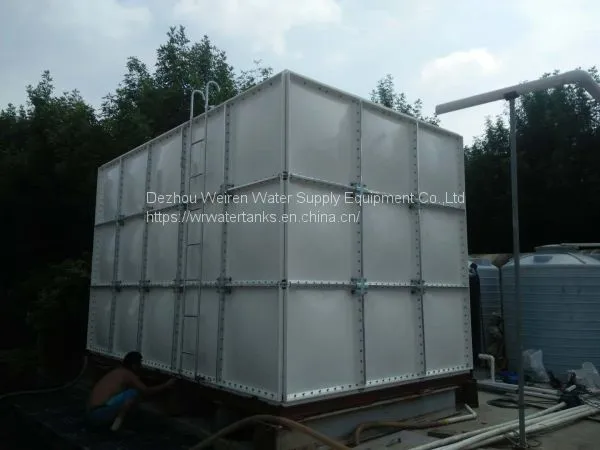 SMC GRP FRP Tanks Sectional Panel Water Tank photo-3