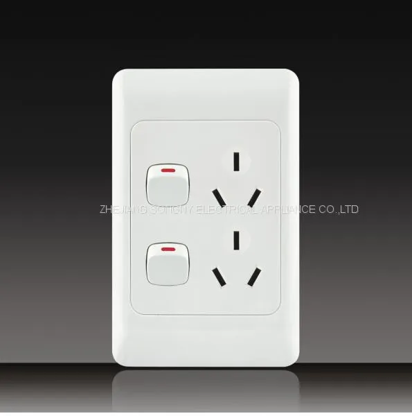 Push Button Wall Switch Socket Digit Telephone Socket With Data Socket photo-2