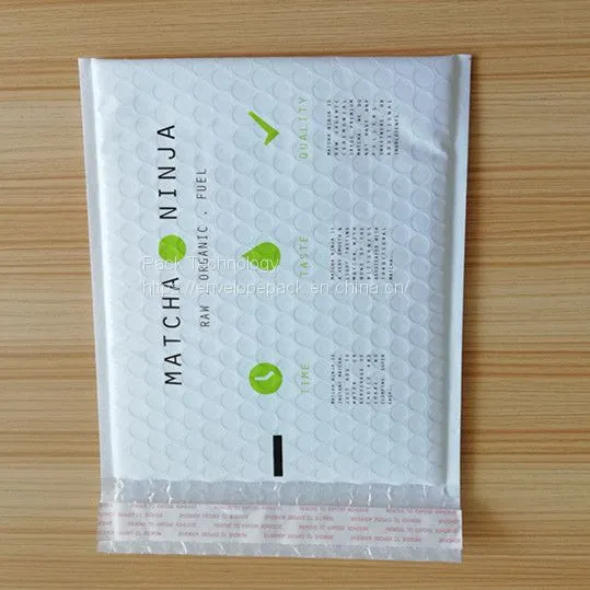 Custom Color and Size Poly Bubble Envelopes Printable Bubble Bags Protective Package photo-2