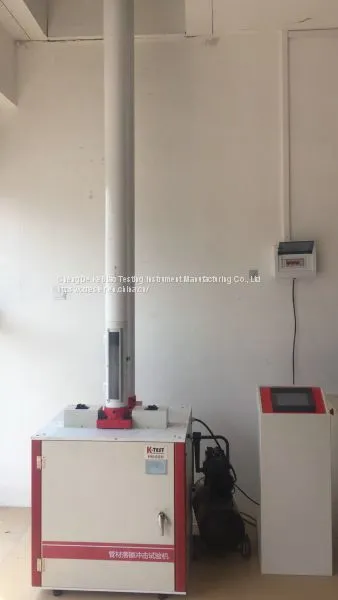 Plastic Pipe Testing Machine KXJL-450 Falling Mass Impact Testing Machine photo-2