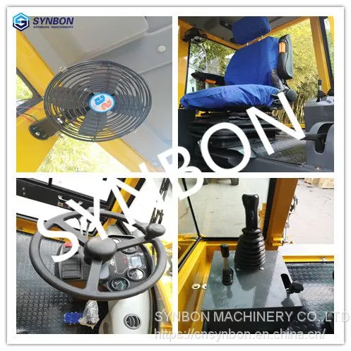 SYNBON New Backhoe Loader Hydraulic Front Shovel Excavator Construction Machinery Wheel Loader Excavator SY746A photo-5