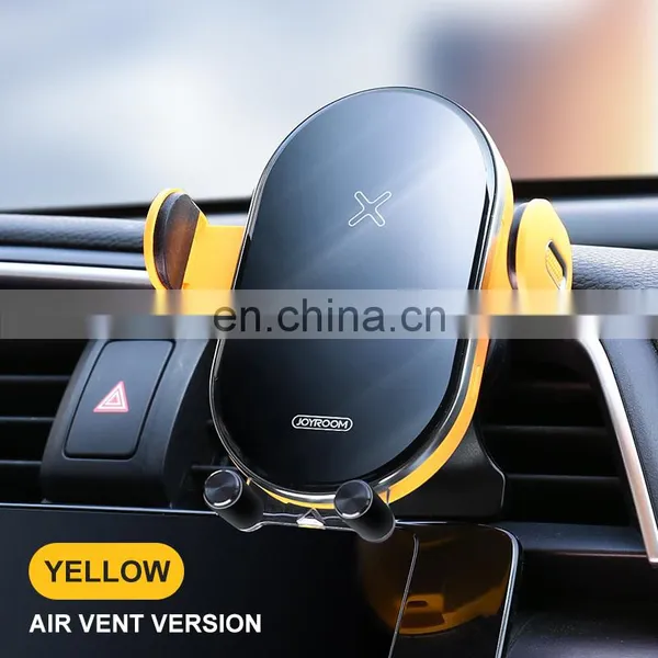 JOYROOM 2 In1 Qi Wireless Car Charger for IPhone X XS XR for Samsung S9 15W Quick Wireless Charger Car Mount Mobile Phone Holder photo-2