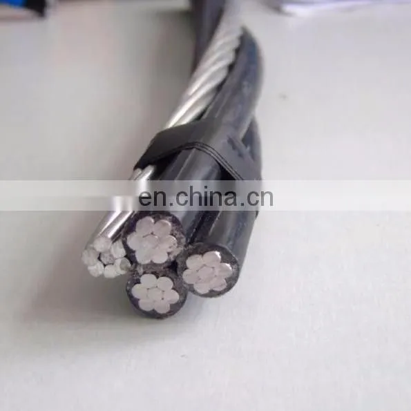 Best Price Aluminum Conductor ABC Cable Overhead Transmission Line Quadruplex Cable 4x16mm2 photo-2