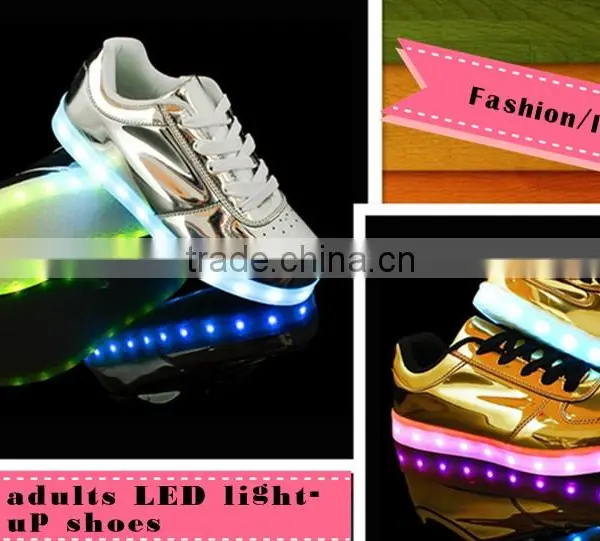2016 Flashing Trainers Running Shoes Led Lights Lighting Sneakers,sneakers With LED Lights photo-5