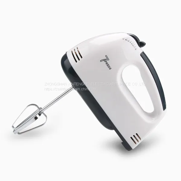 7 Speed Hand Mixer Factory Price Hot Sale Mini Food Egg Hand Cake Kitchen Mixer