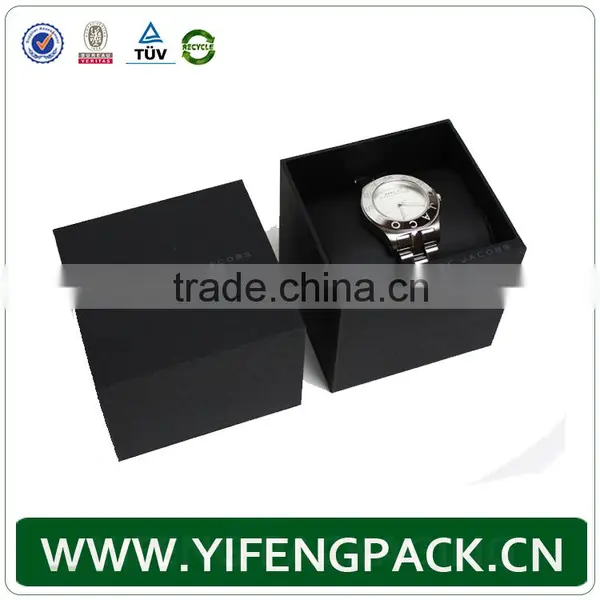 Black Leather Wooden Box For Jewelry and Watch, Multifunctional Jewellery Box, Gift Box for Men & Women Use photo-2