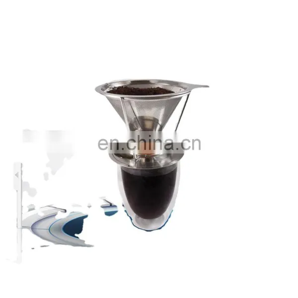 SINFT Double-Wall Keep Warm Shinny Cafetiere Coffee Filter Stainless Steel French Press