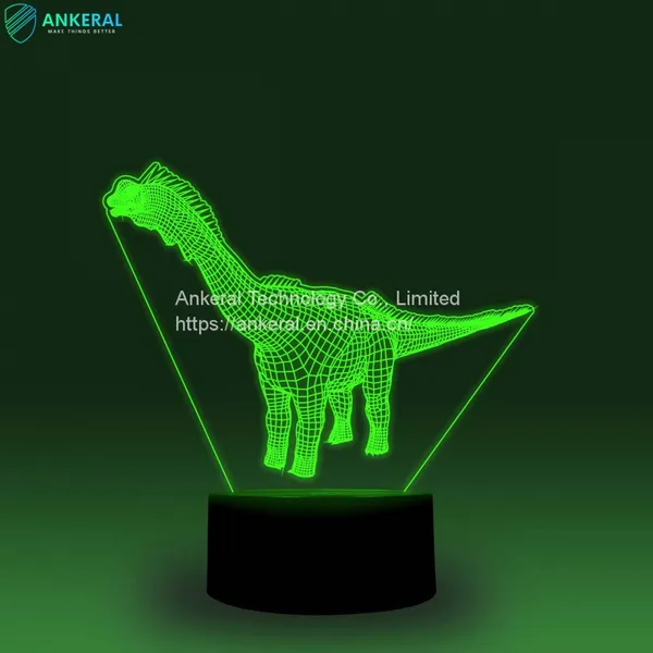 Buy Dinosaur 3D Touch Lamp Smart APP Control Best Christmas Gifts photo-4