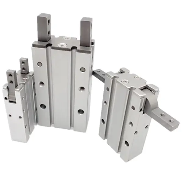 SMC Standard 180 Degree Angular Style Double Acting MHY2-20D Pneumatic Cylinder Air Gripper photo-2