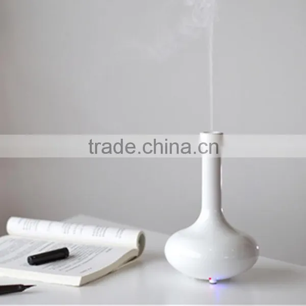 160ml Ultrasonic Diffuser Humidifier Air Purifier Atomizer White photo-2