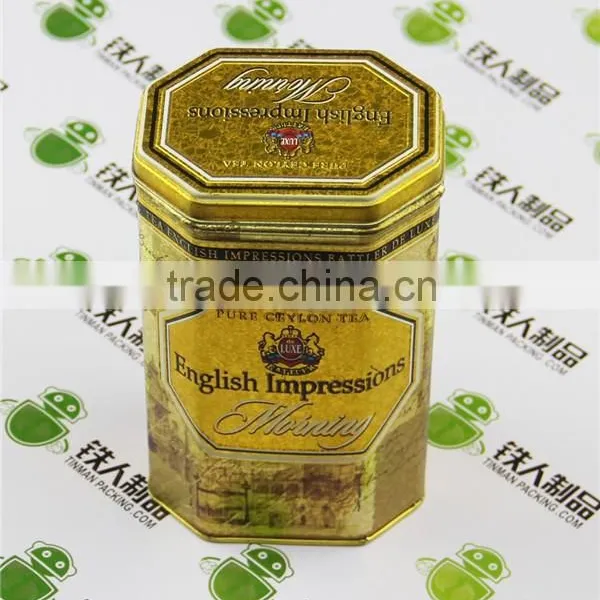 Tin Can Metal Tea Tin Box Iron Printing Case photo-2