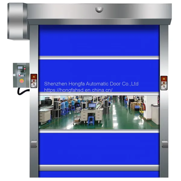 750w 220V Single Phase High Speed Rolling Shutter Door
