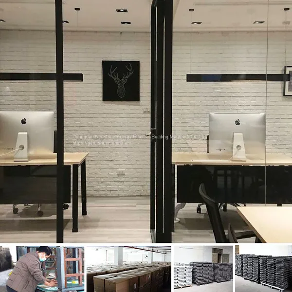 Grui Stone PU Rock Stone Room Inside and Outside Background Wall Brick Living Room Simulation Stone Red Light Cultural Brick photo-2