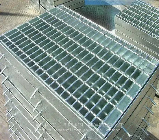 Hot Galvanized Building Reconstruction Building Upgrade Flooring Bar Grating /Heavy-Duty Industrial Steel Floor Grating photo-3