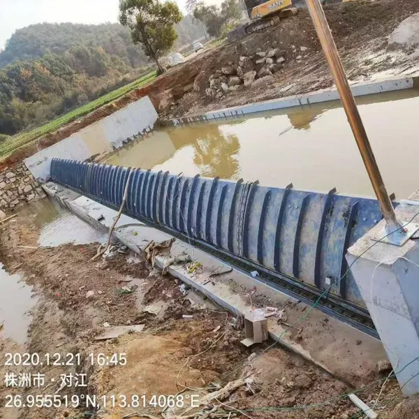 Customized Inflatable Rubber Air Shield Dam for Water Storage Solutions photo-3