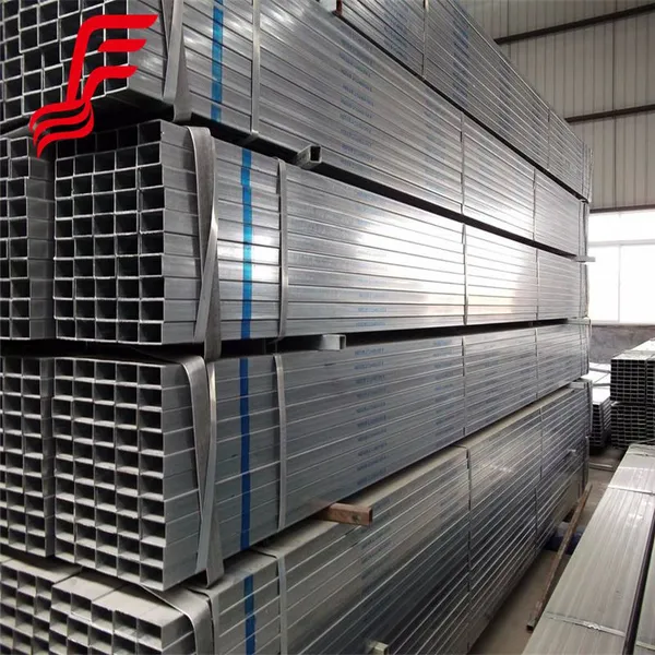 Hot Dipped GI Pipe GB Steel Rectangular Steel Pipe 6mm-30mm Galvanized ASTM Standard Square and Rectangular Tubes