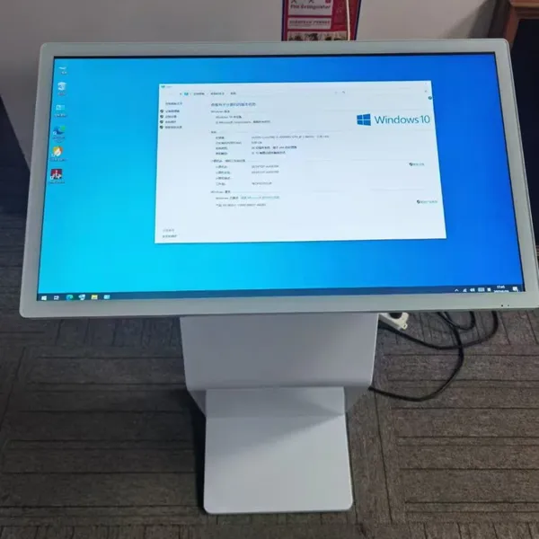 Digital Signage Kiosk Display Black Interactive Panel 32 43 55inch LCD Shopping Mall All in One Advertising Touch Screen Kiosk photo-3