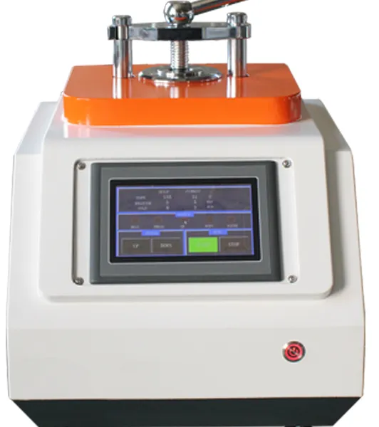 HST-ZXQ3 Automatic Metallographic Specimen Mounting Press Testing photo-2