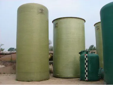 Fiberglass FRP Neutralization Reaction Tank Anti-Corrosion Vessel for Acid Alkali Neutralization Process