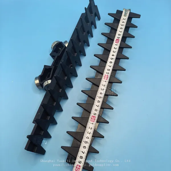 1873 High-Speed Screw Machine Special Chain，Sawtooth Four-Leg Bearing Spiral Machine Chain Plate，Turning Steel Base Chain Plate photo-5
