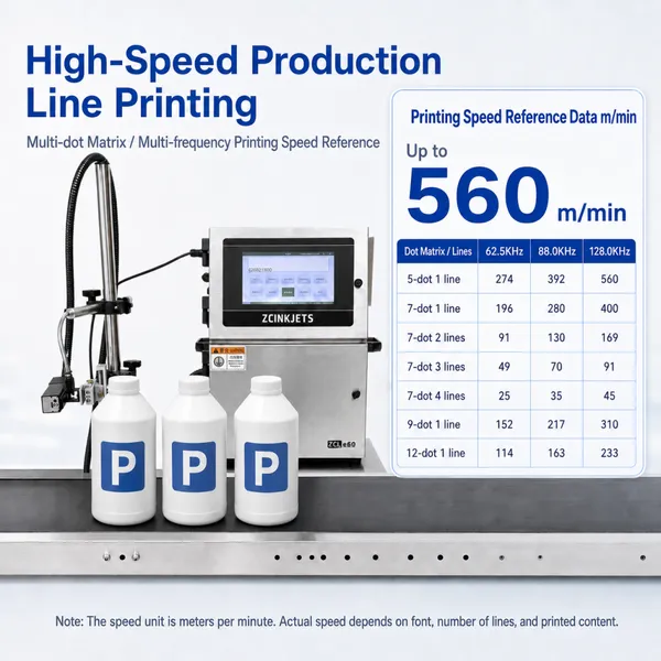 Cleaning Product Coding Machine for Detergent Bottles HDPE Containers Batch Number Printing photo-2