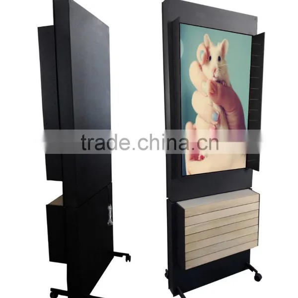 Good Prices Display Rack For Magazines And Books Pop Floor Lcd Display photo-4