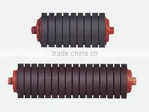 Chinese Manufacturer Conveyor Rubber Impact Roller Mainly for Corrosive Environment photo-6
