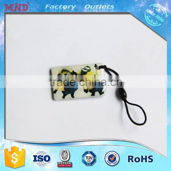 MDT77 Epoxy Dog Tag/ NFC Tag NTAG 203 With QR Code photo-2