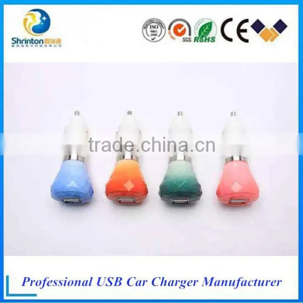 Hot New Model Car Charger Adapter, USB Car Charger Socket 5V 2.1A photo-2