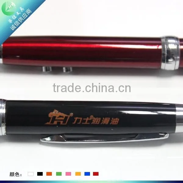 Smooth Paint Pen With Laser and Led Light Pen With Stylus Balll Pen photo-3