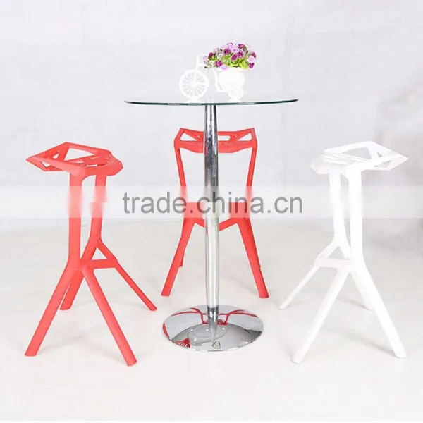Good Quality Modern PP Plastic Chair Bar Dining Wholesale Coffee Chair Designs photo-6