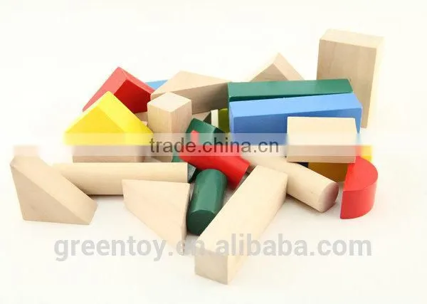 High Quality Fun Kids Blocks, Colorful DIY Building Block, Kids Educational Wooden Blocks for Baby photo-2