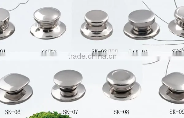 Knob -- Stainless Steel