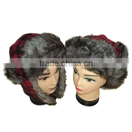 Winter Artificial Fur Hats and Caps