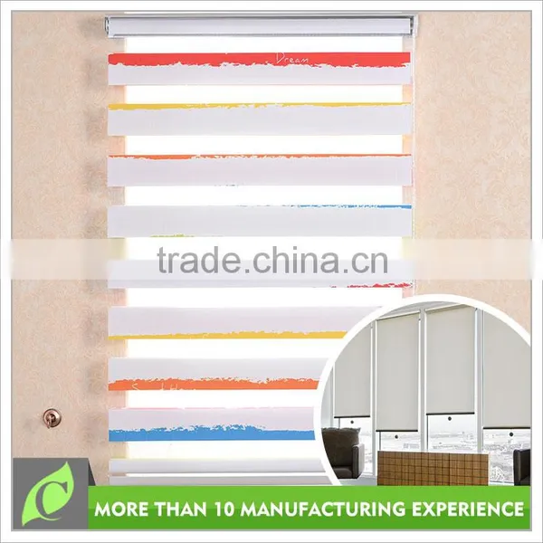 Home Decoration Factory Wholesale Window Use Blind, Zebra Blind