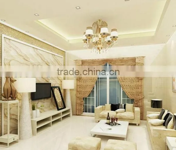 Diamand Art Glass Wall Home Wall , Elegant TV Background Wall Glass photo-6
