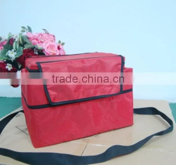 Customized size insulated cooler bags with printing logo folding cooler bag with stand