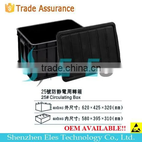 Anti-static Bin Available Without Lid Cover ESD Box 620x425x320mm photo-2
