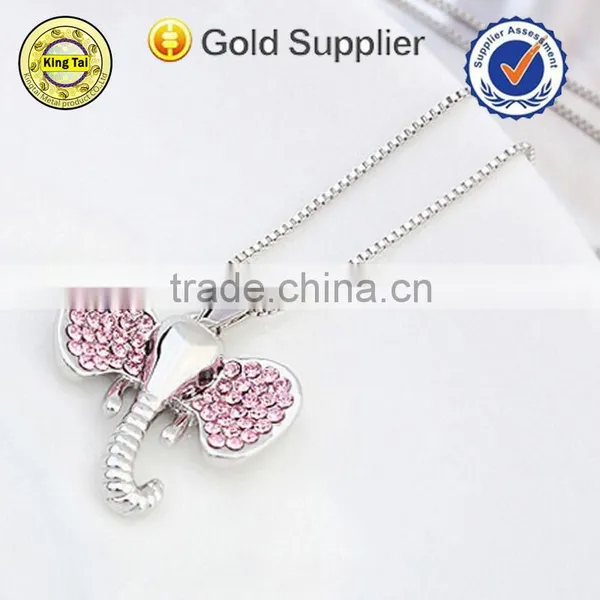 Fashionable Custom Diamond Color Cute Design Necklace Set photo-4