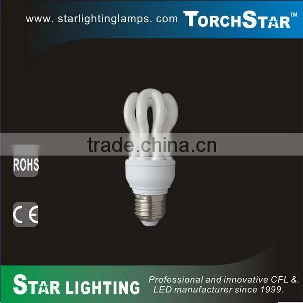 13w 4u CFL Lotus Cfl Light