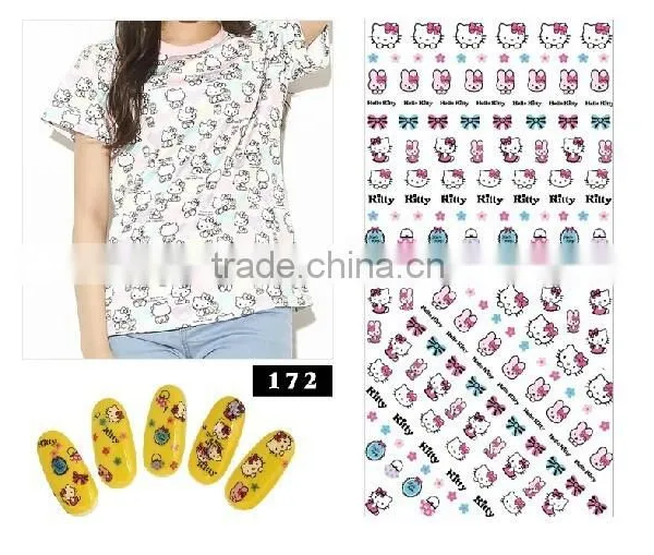 Colourful Gel Nail Art Nail Sticker Supplier Nail Wraps photo-4